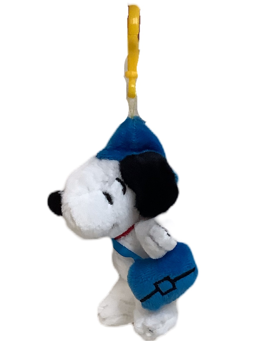 MINISO Snoopy Keychain Bag Clip Blue Hat Crossbody Bag